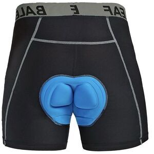 BALEAF Padded Cycling Shorts Men Bike Underwear Black Size M New